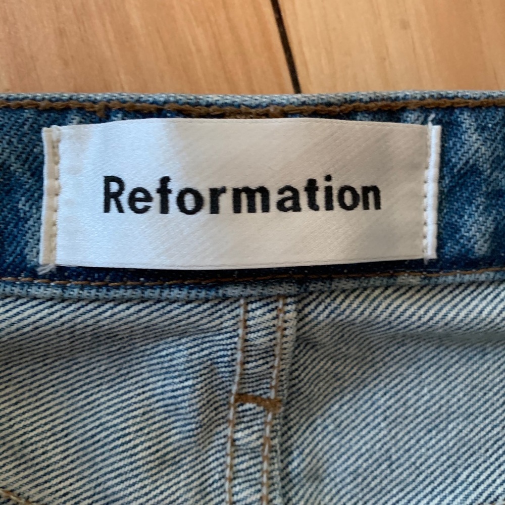 Reformation Camille High Cigarette Jeans